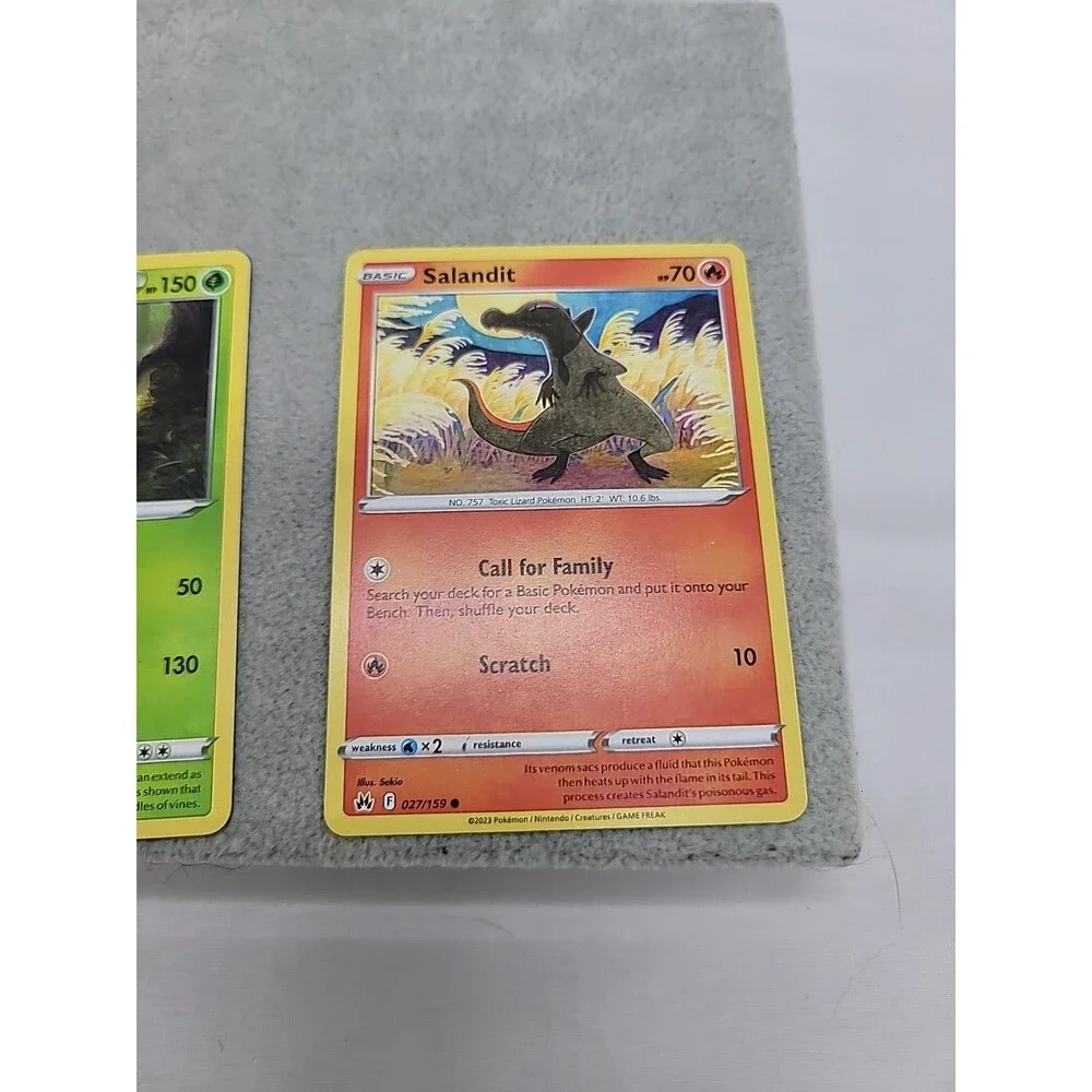 Lot Of 5 Pokemon Cards